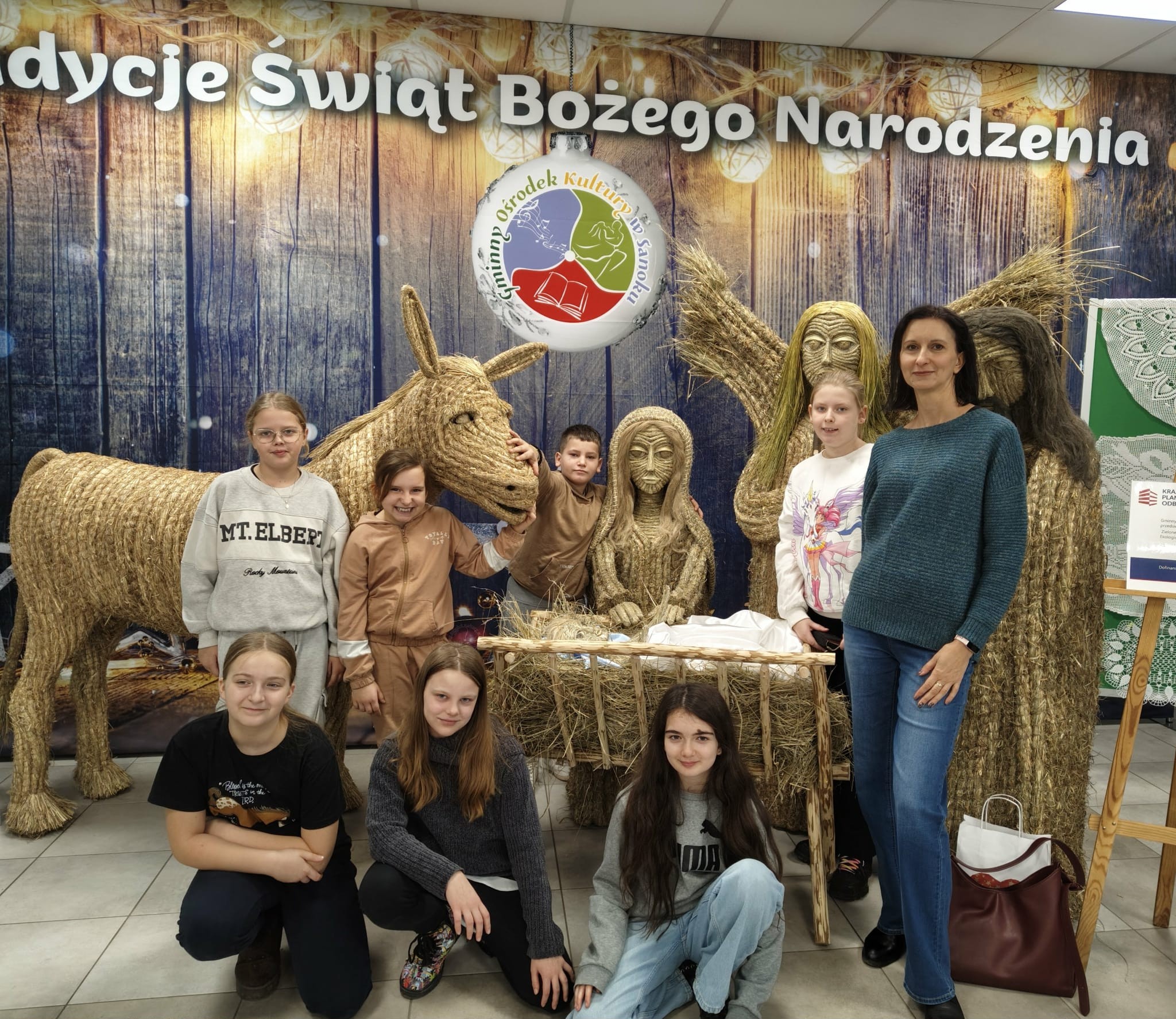 Czwarta klasa na wycieczce