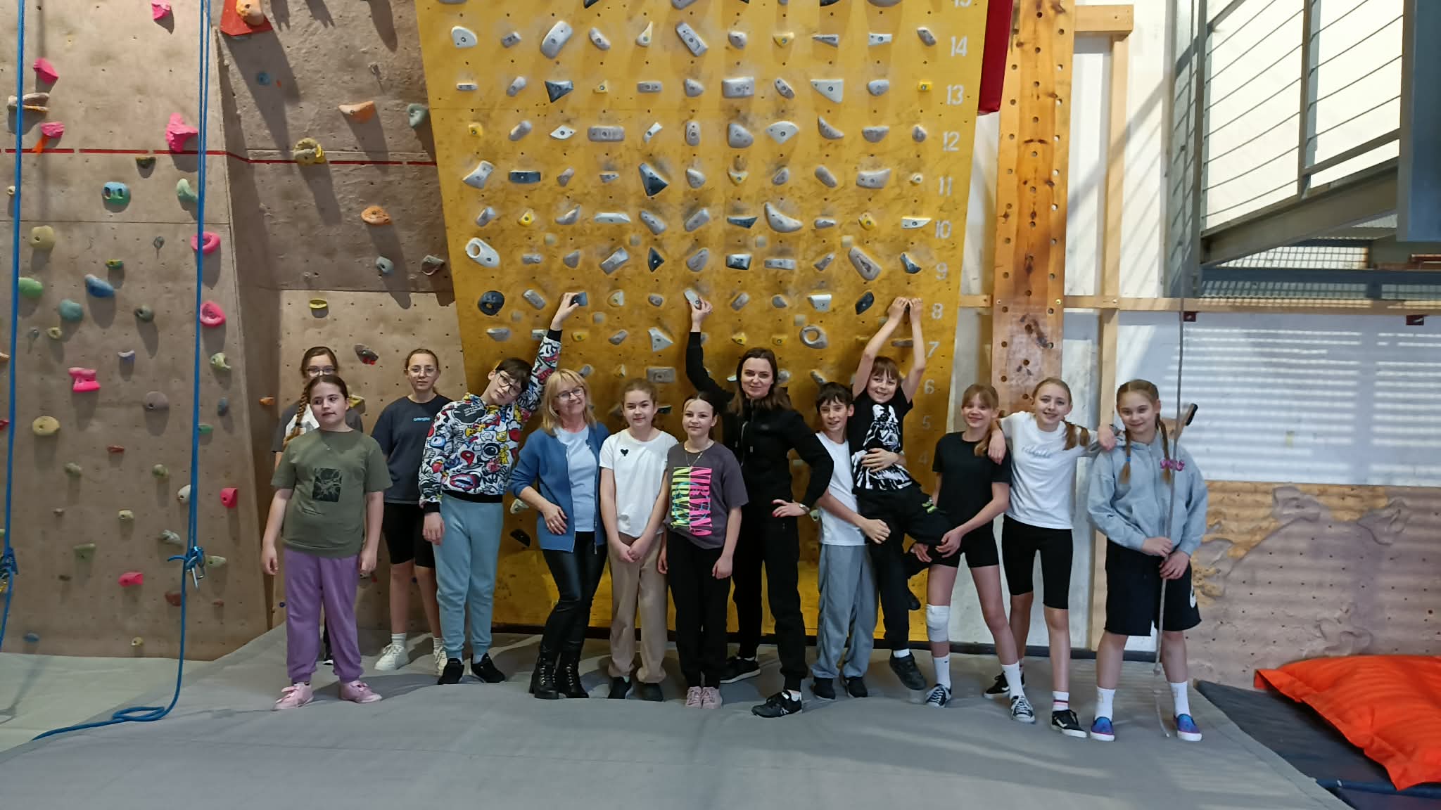 Klasa piąta w Centrum Sportów Ekstremalnych